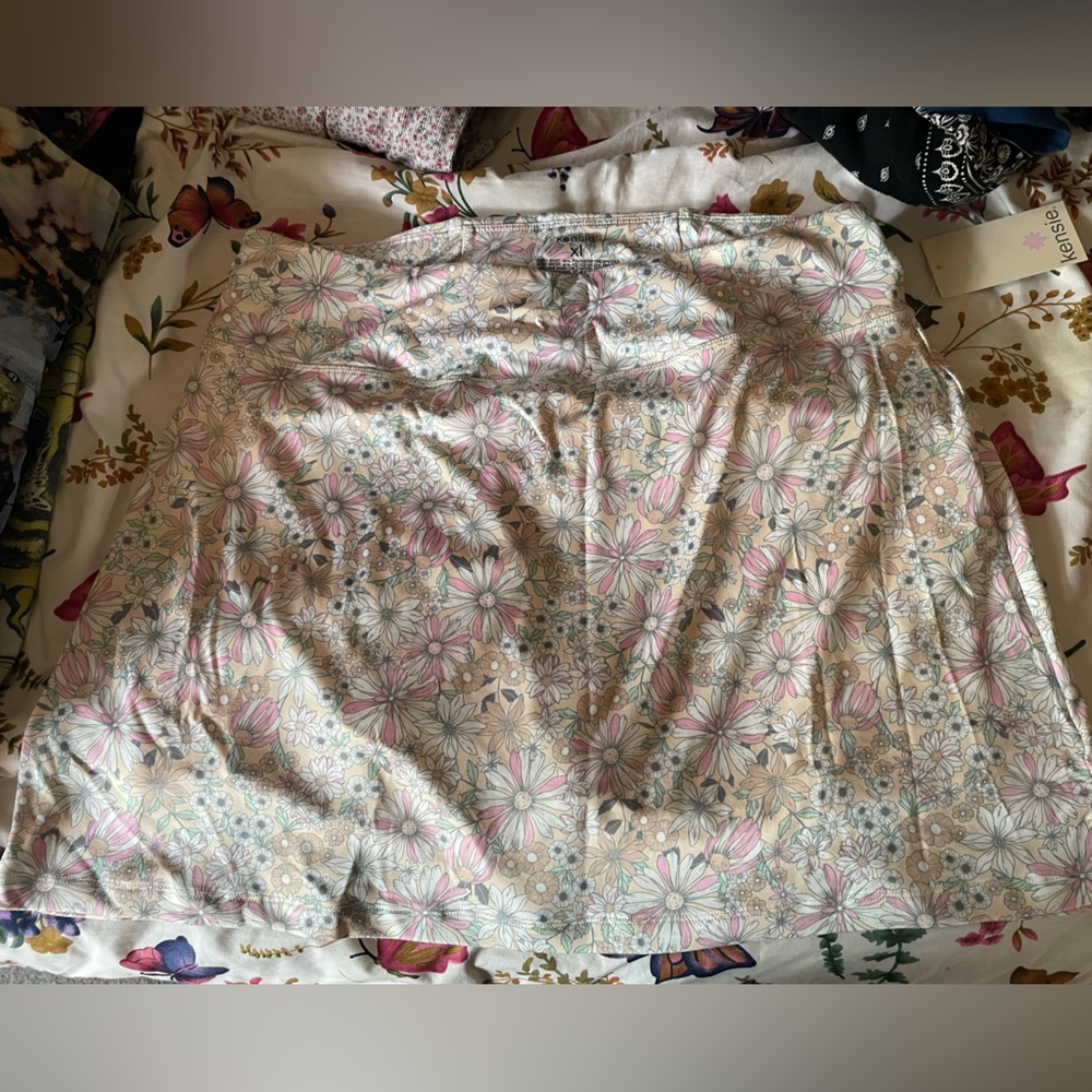 Floral Print Active Skort